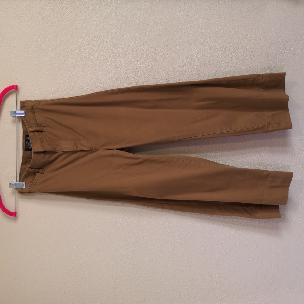 Abercrombie high rise wide leg ankle pants